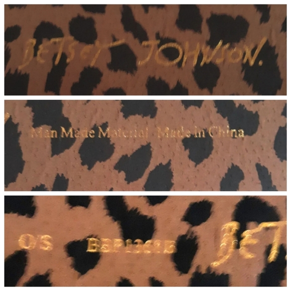 BETSEY JOHNSON Wide Shimmer Belt 2pc Latch Logo Buckle Closure O/S Dusty Rose - Picture 8 of 8